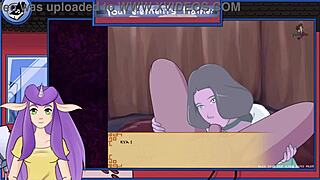 Avatar Trainer Bonus With Milfy Blowjob Scene