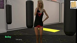 Elizabeth's unhappy day in erotic cartoon college