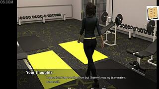 Elizabeth's unhappy day in erotic cartoon college