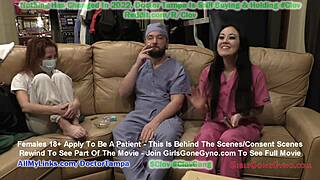 New Hooters girl Blaire Celeste faces humiliating exam by Dr. Stacy Shepard. Shocking gyno reality at Girlsgonegyno com!