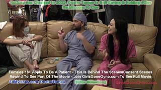 New Hooters girl Blaire Celeste faces humiliating exam by Dr. Stacy Shepard. Shocking gyno reality at Girlsgonegyno com!