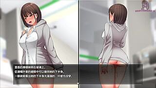 Excited Naked Walk to Convenience Store Climax.