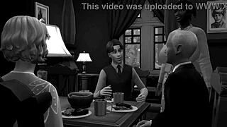 It's A Wonderful Fucking Life In Sims 4 Parody With Big Ass Milf