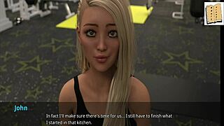 Elizabeth's unhappy day in erotic cartoon college