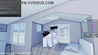 fucking my hot friend slut in roblox missionary creampie.