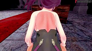 Hey, wanna see Kafka’s wild ahegao face during hard POV sex?