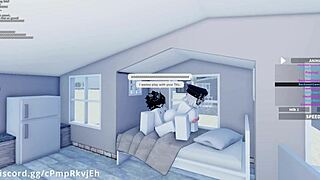 fucking my hot friend slut in roblox missionary creampie.