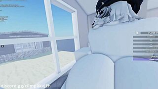 fucking my hot friend slut in roblox missionary creampie.
