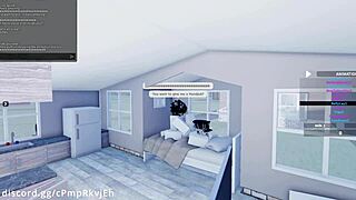 fucking my hot friend slut in roblox missionary creampie.