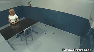 Gorgeous Latina Cockriding Border Security Guard! Can She Handle His Every Move?