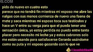 A fat Latina MILF gets cuckolded by Uber Eats driver.