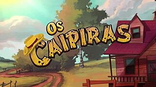 werewolf guy fucks two country girls at once