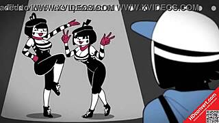 What are Mime and Dash up to in this cartoon?