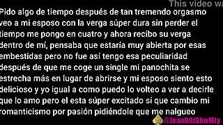 A fat Latina MILF gets cuckolded by Uber Eats driver.