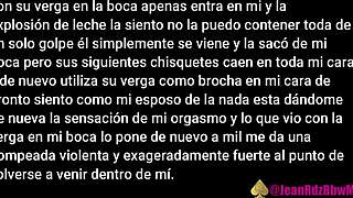 A fat Latina MILF gets cuckolded by Uber Eats driver.