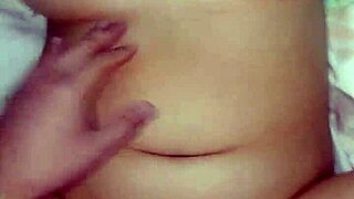 Latina amateur bent over in doggystyle, unaware of recording