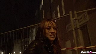 Hey, wanna see skinny freckled redhead Luna Thurman get picked up for a raw casting fuck?