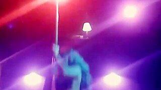 i love watching this stripper dance in knee highs and thong