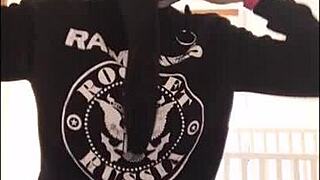 With stockings on my face i have a very pig face and nose