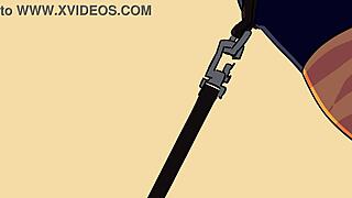 Two Girls Sharing One Bed in Anime Scene