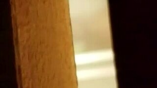 Watch the prostitute shave her hairy pussy