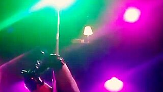 i love watching this stripper dance in knee highs and thong