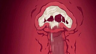 vel story features intense cowgirl sex in pov anime hentai