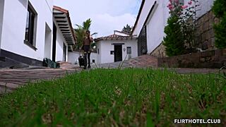 Latina spanking festival at Bogota's Flirt Hotel spa 😈