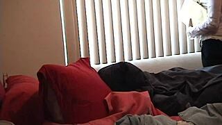 Why is the teen slut sucking her tutor's cock on hidden cam? Watch this voyeur striptease blowjob scene