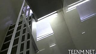 Teen Cali Hayes performs rough blowjob for cash payment