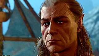 Watch Halsin Romance in Baldur's Gate 3 Gay Sex Scene!