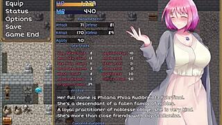 Philana enters the witch's castle and gets a sensual massage from suspicious men.