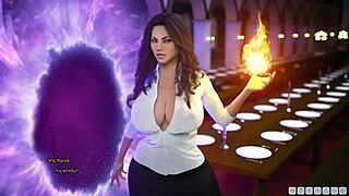 huge tits milf fucks teen ass!