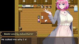 Philana enters the witch's castle and gets a sensual massage from suspicious men.