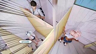 Waifu Academy - Elizabeth Laroche nude scenes in porn game