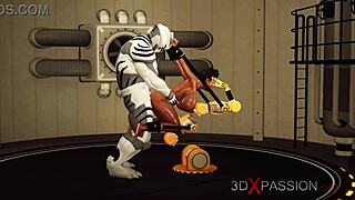 Does this big tits beauty love getting fucked hard in restraints?