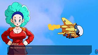 I can't believe Bulma's big busty tits in this adventure 4 unc part 1, it's so hot!