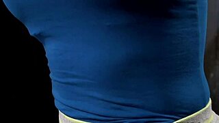 Hottie tied up begs master for cum in intense bondage session