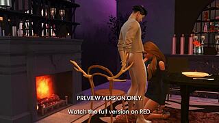 Is this dinner date turning into naughty hentai sex?