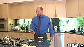 petite stepdaughter giselle leon gets fucked hard by perverted stepdad with monster cock.