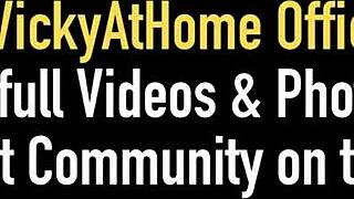 Vicky Vette Drills Tight Ass