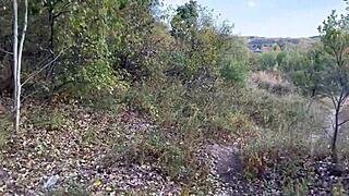 Athlete takes anal in city park with everyone watching