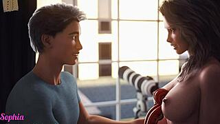 a wife and her stepmother play a game together, exploring their mother-in-law dynamics