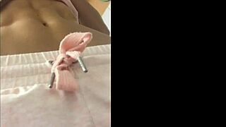 Blonde Teen Gets Her Pussy Licked with Intense Skill