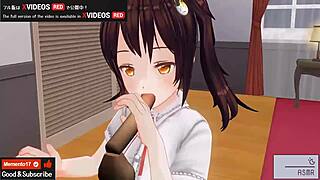 This uncensored japanese hentai anime features intense handjob and blowjob asmr. Earphones recommended.