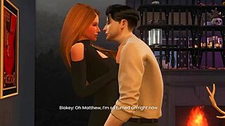 Is this dinner date turning into naughty hentai sex?