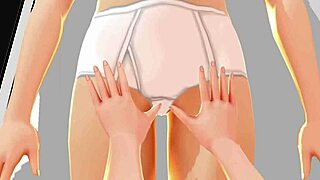 Mia the Perverted Nurse Plays Doctor with Anime Girl in Hentai Fun