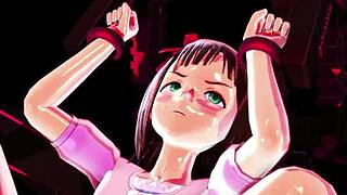 3D cartoon hentai with Haruka's charm