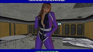 lets play virtual sci-fi girls ending 1, armory fucking scene is so hot