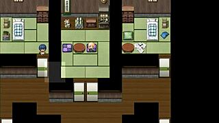 Tanned girl Natsuki hentai game ep 18 fucked all night long by the perverted ghost